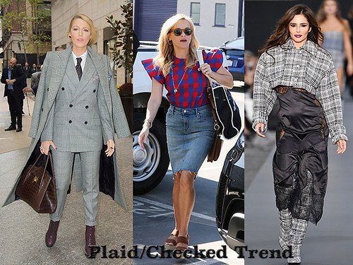 Plaid/Check: Latest fashion trend
